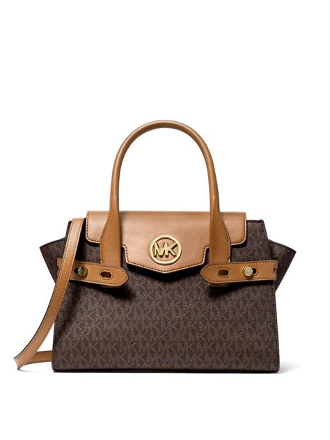 michael kors carmen belted satchel|michael kors carmen medium.